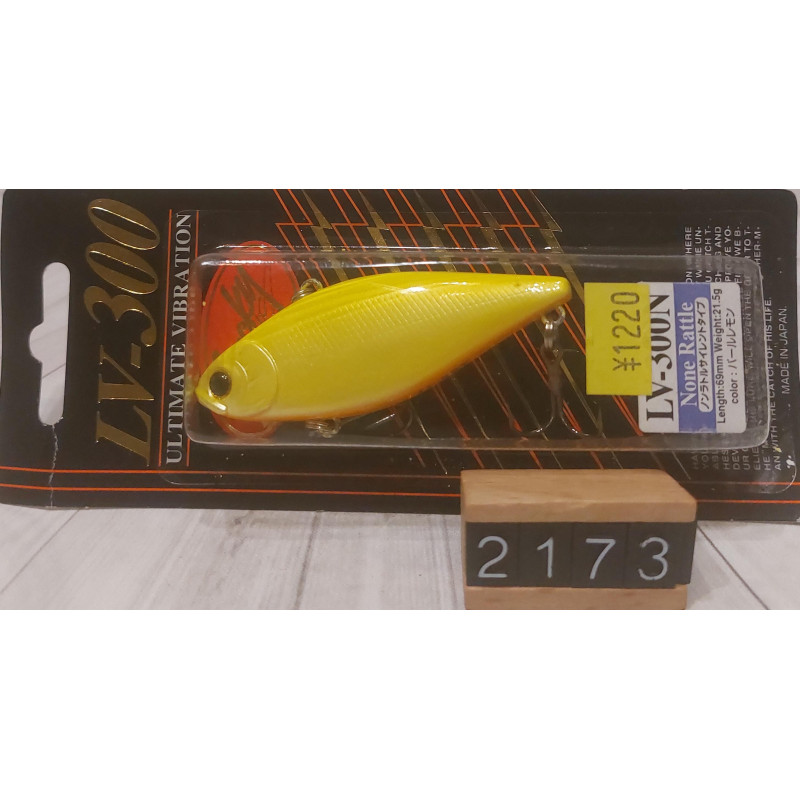 Воблер Lucky Craft LV-300N 69mm 21.5g 1.8-2.1m Col.Pearl Lemon