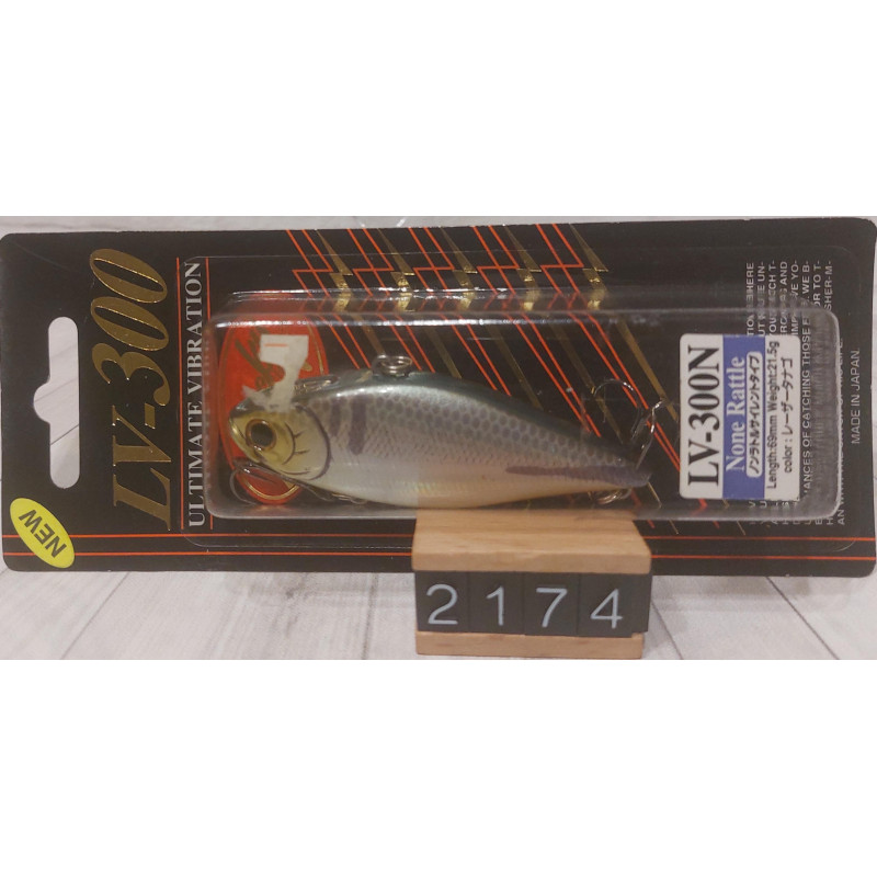 Воблер Lucky Craft LV-300N 69mm 21.5g 1.8-2.1m Col.Laser Tonago