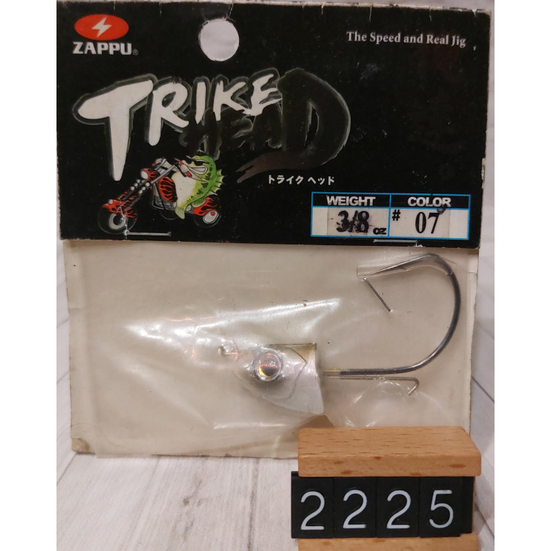 Джиг-приманка Zappu Trike Head 3/8 oz