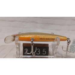 Воблер Daiwa Shoreline Shiner 65S Center Gravity Movement Type 6.2g 0.3-0.8m