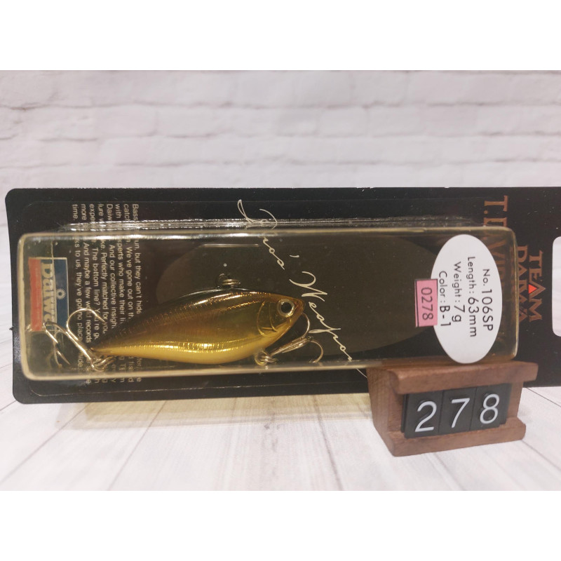 Воблер Daiwa TD Vibration 106SP 63mm 7g Col.B-1