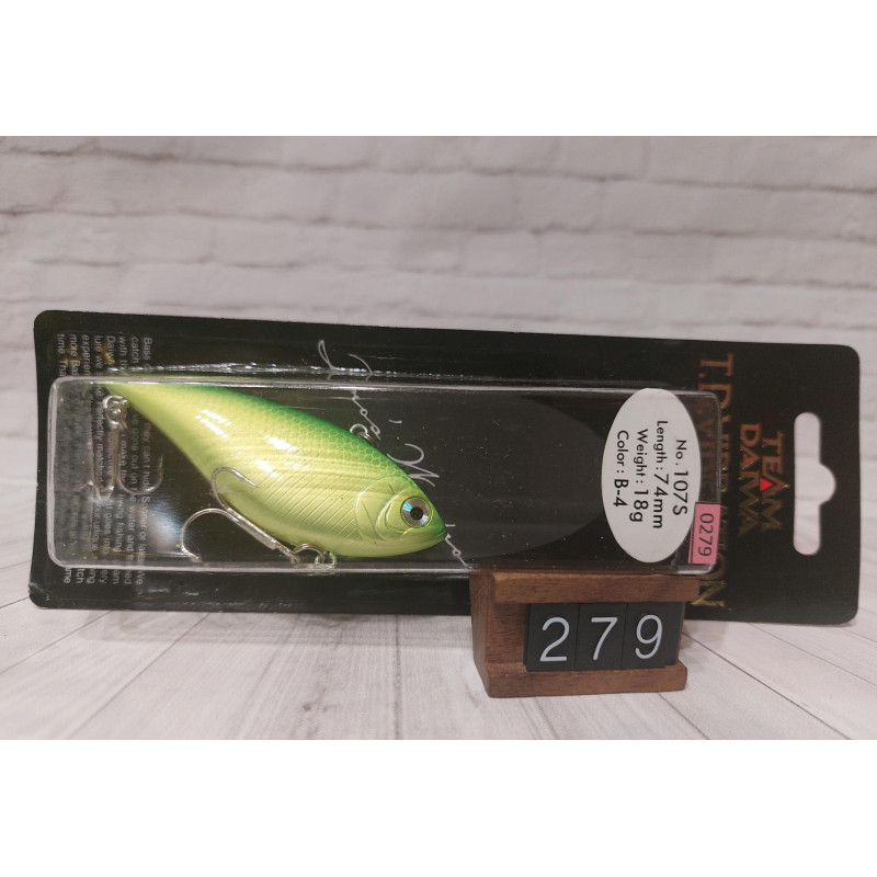 Воблер Daiwa TD Vibration 107S 74mm 18g Col.B-4
