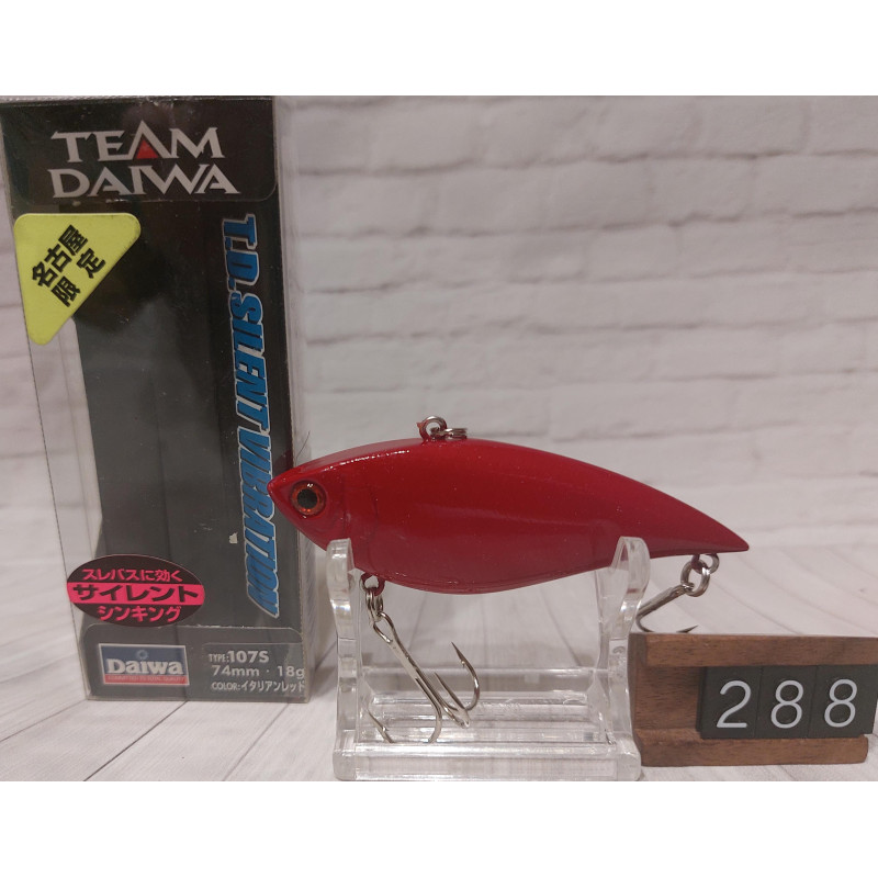 Воблер Daiwa TD Silent Vibration 107S 74mm 18g Col.Italian Red