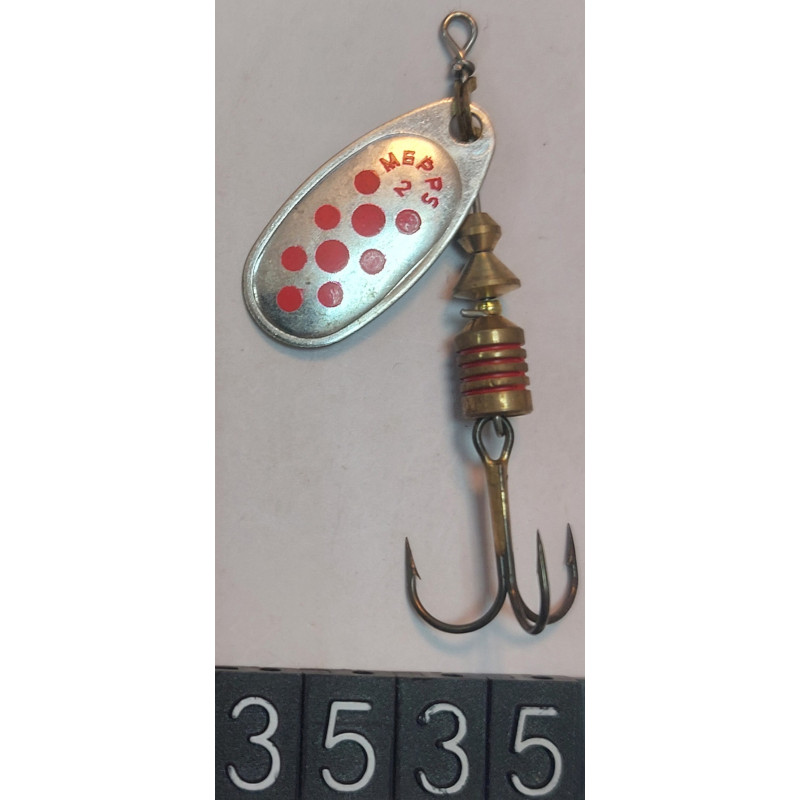 БЛЕШНЯ MEPPS COMET 2 DECOREE  SILVER/BLUE