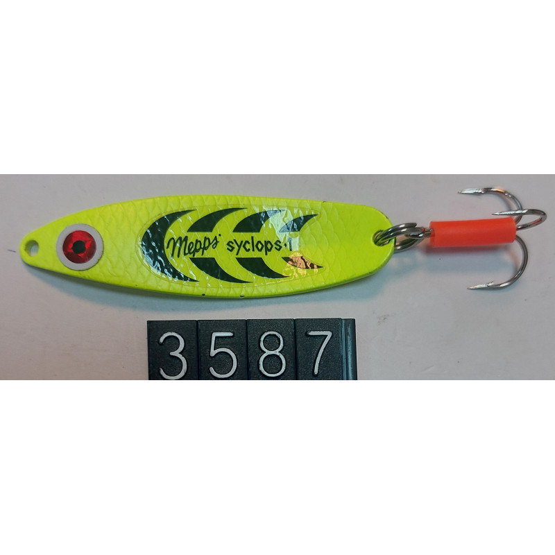 Блешня Mepps Syclops 1 Fluo Chartreuse