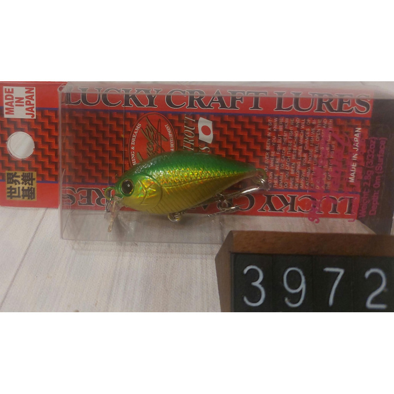 ВОБЛЕР LUCKY CRAFT SHALLOW CRA-PEA 2.8g 34mm Col.AM GREEN