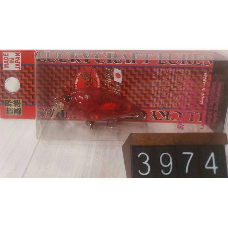 ВОБЛЕР LUCKY CRAFT SHALLOW CRA-PEA 2.8g 34mm 0-0.3m Col.Sujiko