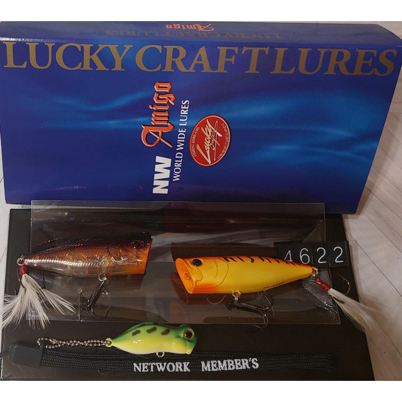 Подарунковий набір японських воблерів Lucky Craft NW Amigo