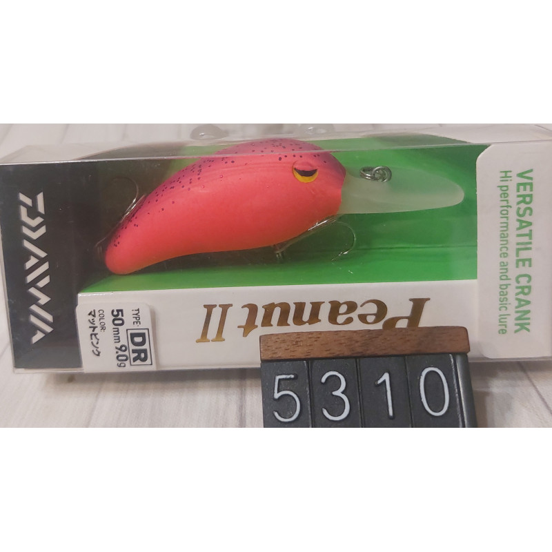 Воблер Daiwa Peanut II DR 50F 9g 1-1.5m Col.Matte Pink