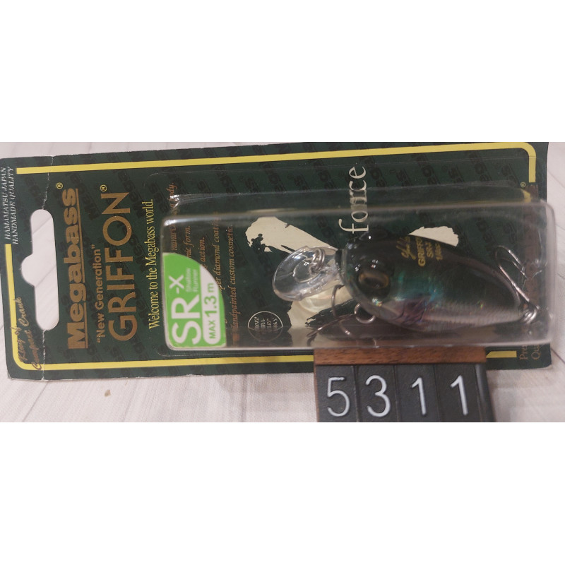 Воблер Megabass New SR-X Griffon 45mm 7g 0.5-1.3m Col.GG BIWAHIGAI