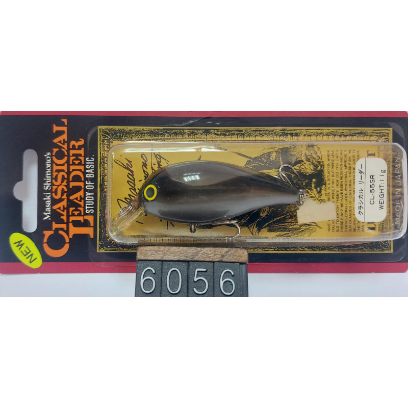 Воблер Lucky Craft Classical Leader 55F-SR 10g 0-0.5m Col.Dark Silver