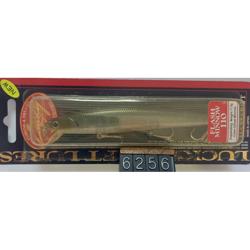Воблер Lucky Craft Flash Minnow SP 110 16.5g 0.3-0.6m Col.GHOST MINNOW