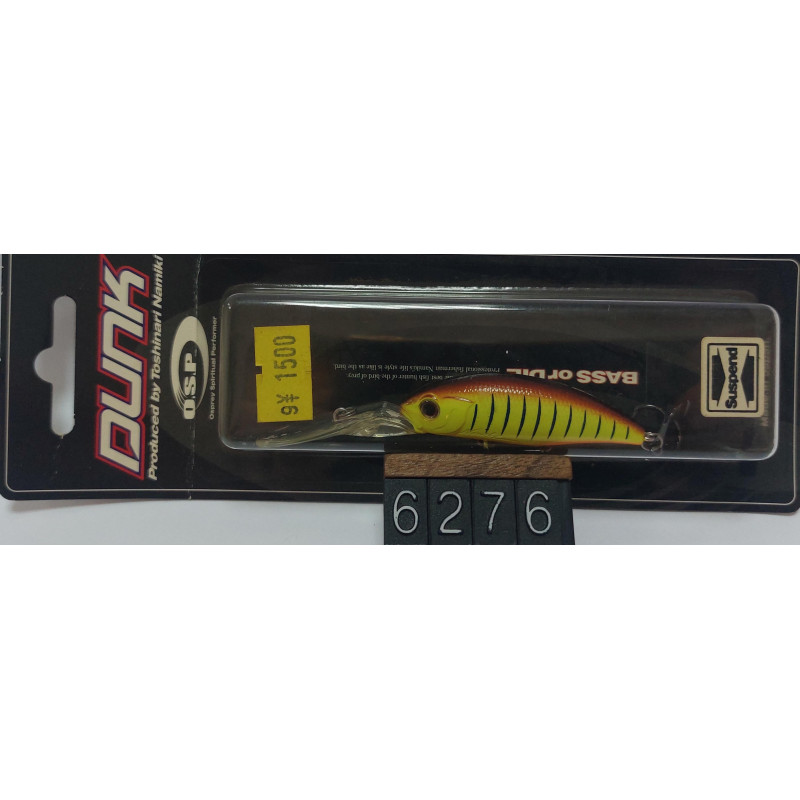 Воблер O.S.P Dunk 48SP 5g 2-3.5m Col.M-27 Chart Brown Tiger