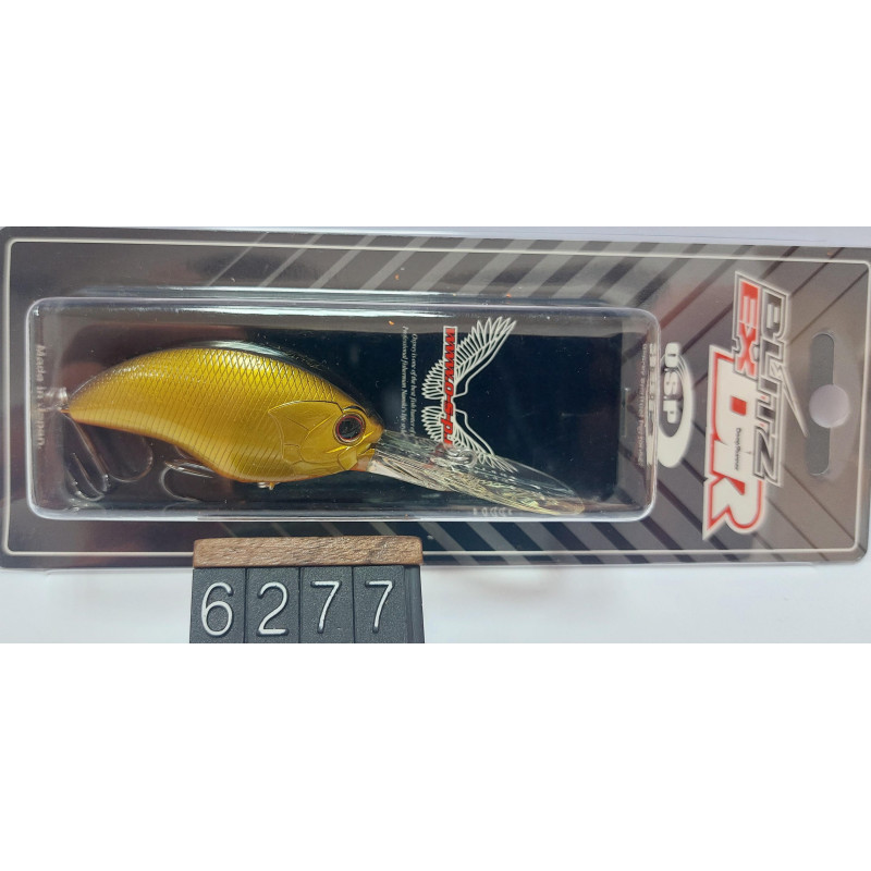 ВОБЛЕР O.S.P BLITZ EX-DR 53F 12g 4m Col.Black Gold Ver.T
