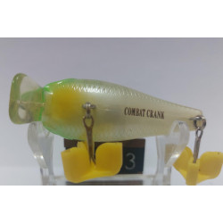 ВОБЛЕР EVERGREEN COMBAT CRANK SHALLOW 60F 13g 0.3-0.9m