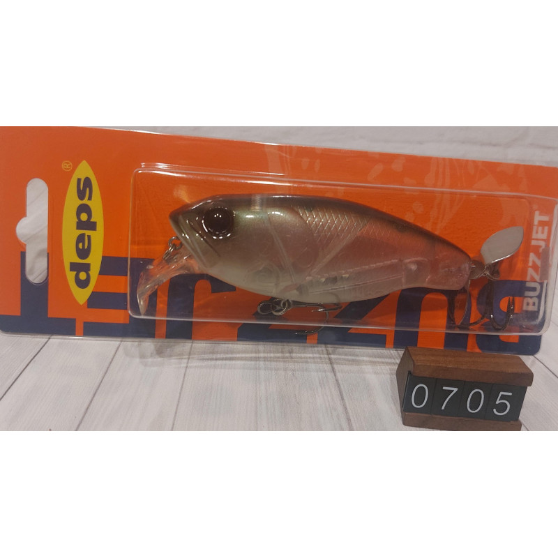 Воблер Deps Buzzjet 96mm 30g 0-0.3m Col.06 Ghost Ketabas