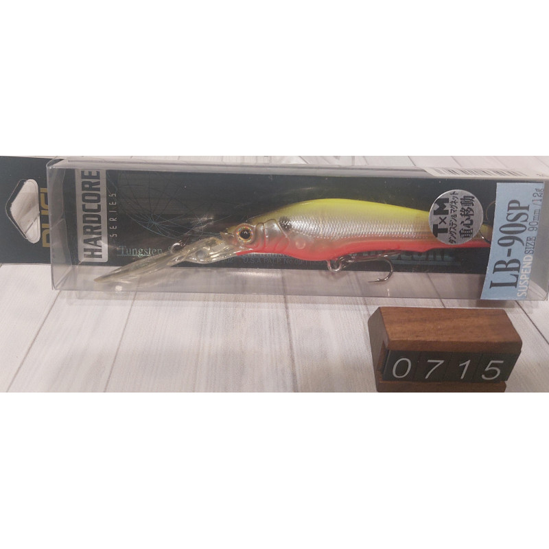 Воблер Yo-Zuri Duel Hardcore LB-90SP 11g 3.5m Col.Ghost High Visibility Chartreuse