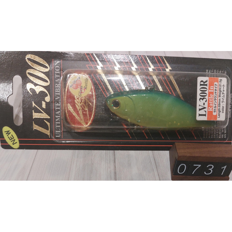 Воблер Lucky Craft LV-300R 69mm 21.5g 1.8-2.1m Col.Lime Chart