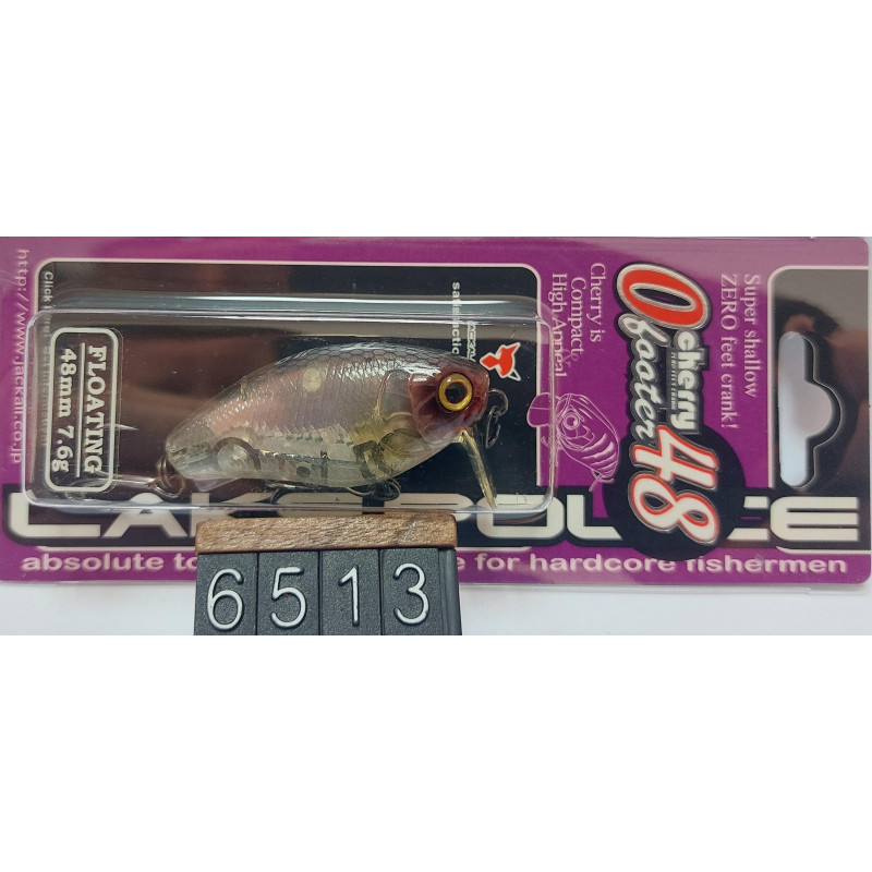 Воблер Jackall Cherry Zero Footer 48F 7.6g 0-0.2m Col.FP Silver Shiner