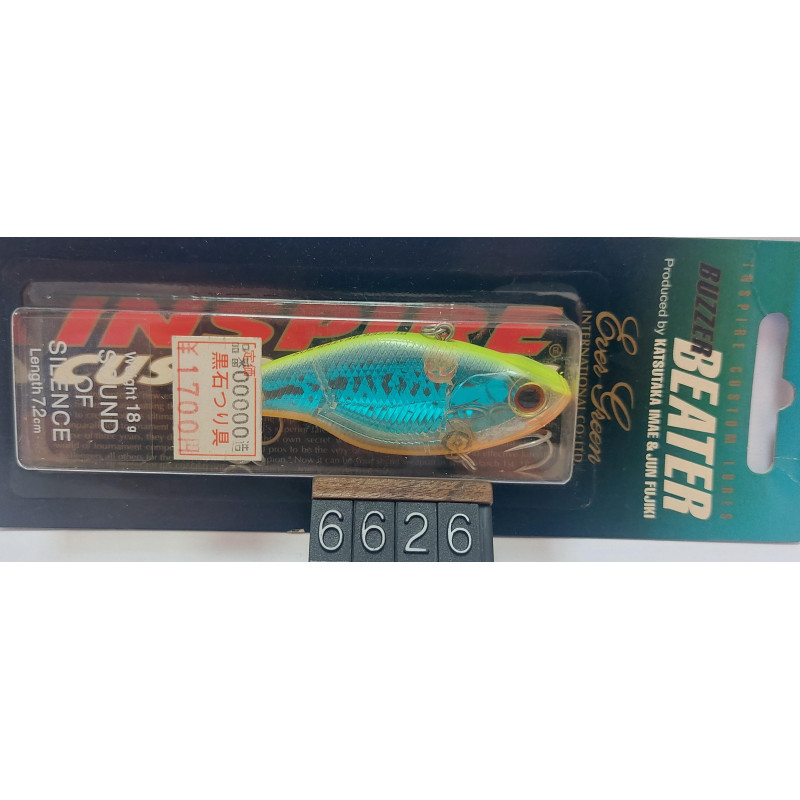 Воблер EVERGREEN BUZZER BEATER SOS 72MM 18G COL.315 IMAKATSU LEMON BLUE F