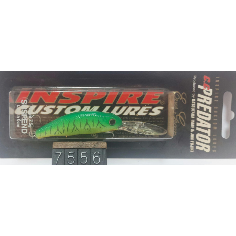 Воблер Ever Green CC PREDATOR 60SP 7.5g 2-3m Col.119 Hot Tiger