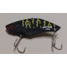 Цикада Jackall Keeburn 3/8oz 11g 52mm Col. Mat Black/Chartreuse Tiger