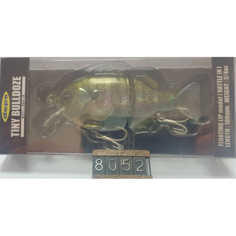 Воблер DEPS TINY BULLSHOOTER 100F 21g 0.3-0.9m Col.02F Baby Gill